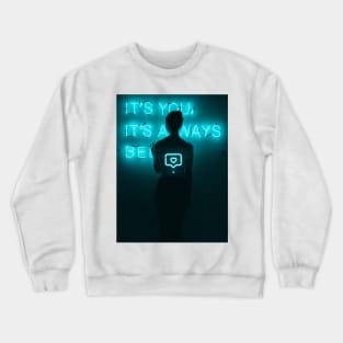 Neon Heart Crewneck Sweatshirt